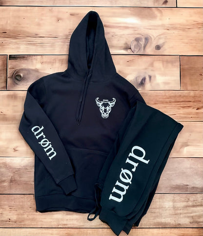 Tracksuit drøm Bull Black Top with Black Pants