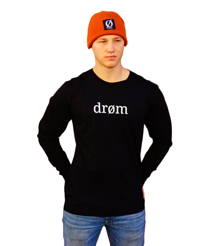 Mens Long Sleeve Tee drom Word Design