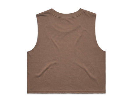 Womens Crop - Palm Tree