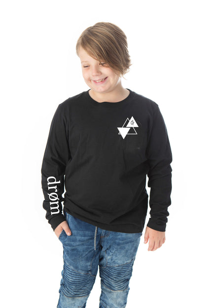 Kids Long Sleeve -Triple Triangle