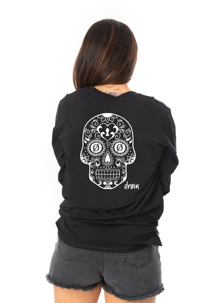 Womens Long Sleeve - Sugar Skull