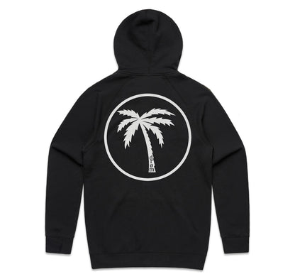 Womens Zip Hoodie Palm Design