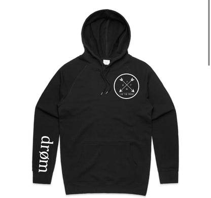 Mens Hoodie Arrows Design