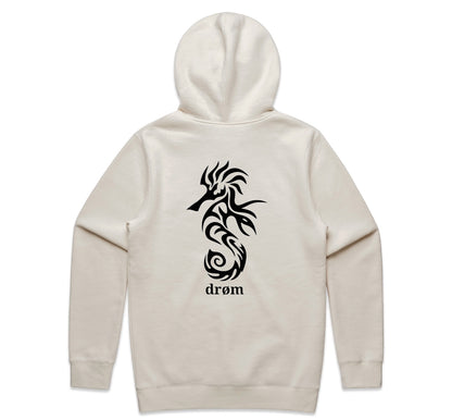Mens Hoodie Sea Horse Design